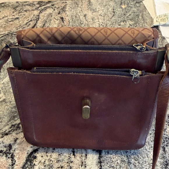 Brown Leather Shoulder Bag - Picture 2 of 5